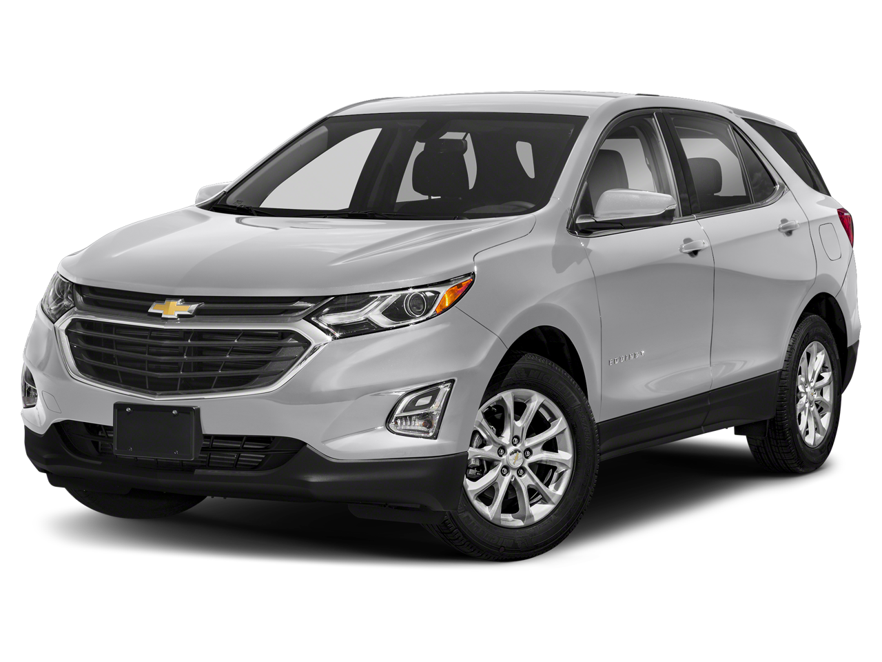 2018 Chevrolet Equinox LT in Nightfall Gray Metallic — front three-quarter view