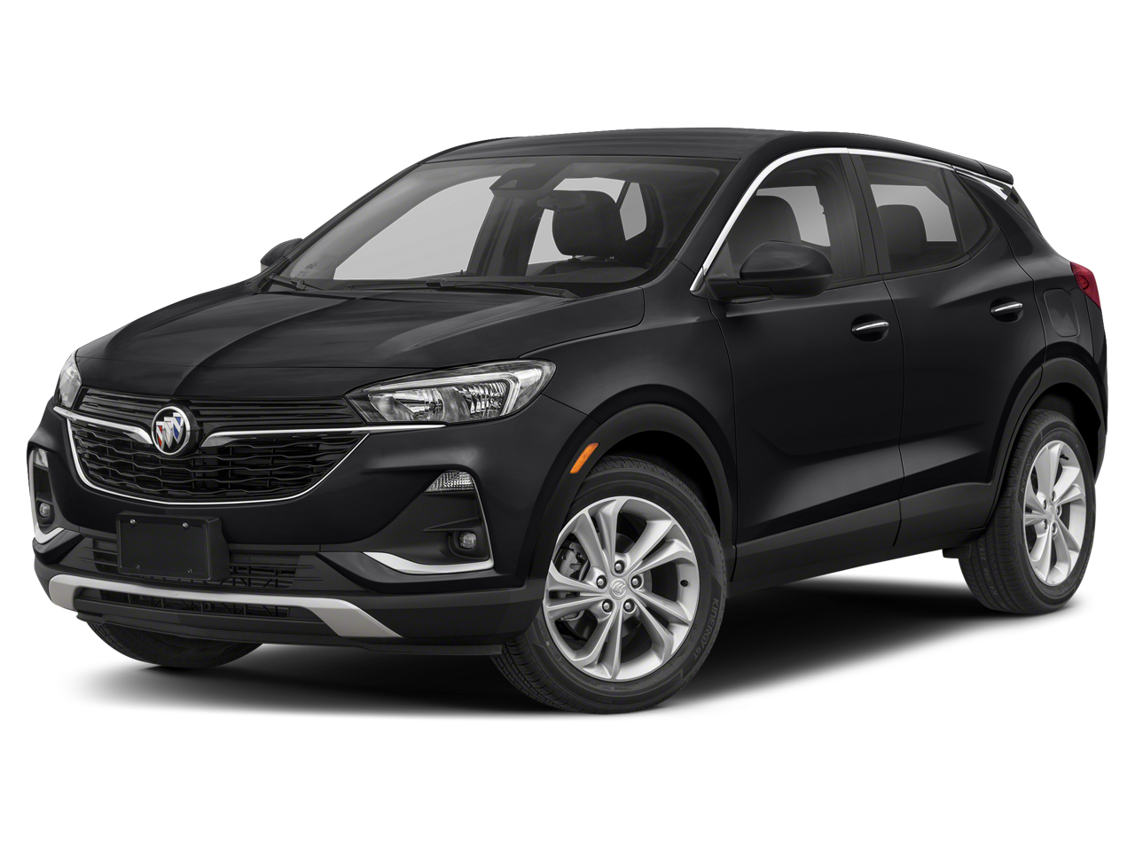 2023 Buick Encore GX Select in Moonstone Gray Metallic — front three-quarter view