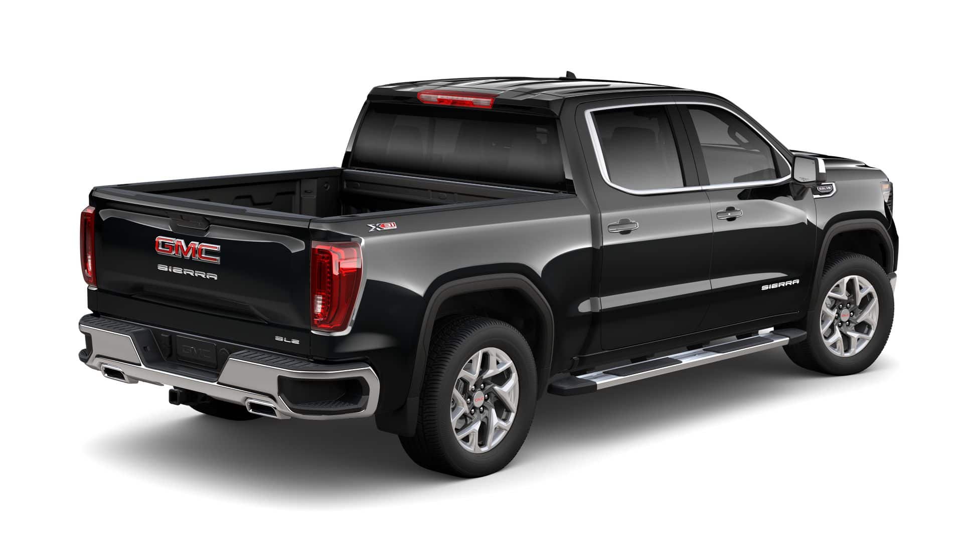 2026 GMC Sierra 1500 — rear three-quarter view