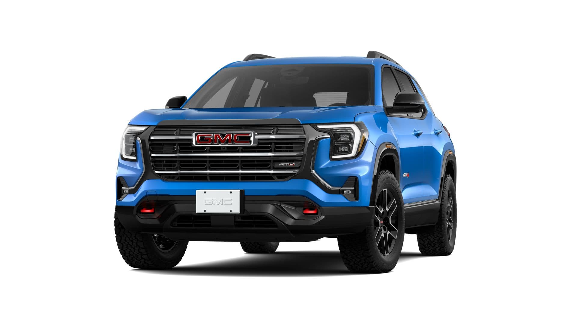 2026 GMC Terrain AT4 in Rapids Metallic — front three-quarter view
