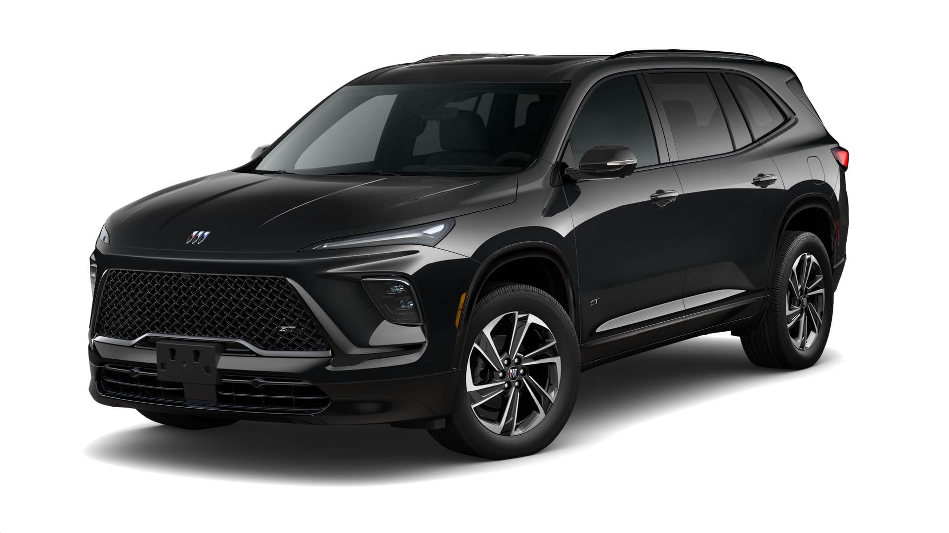 2026 Buick Enclave Sport Touring in Ebony Twilight Metallic — front three-quarter view